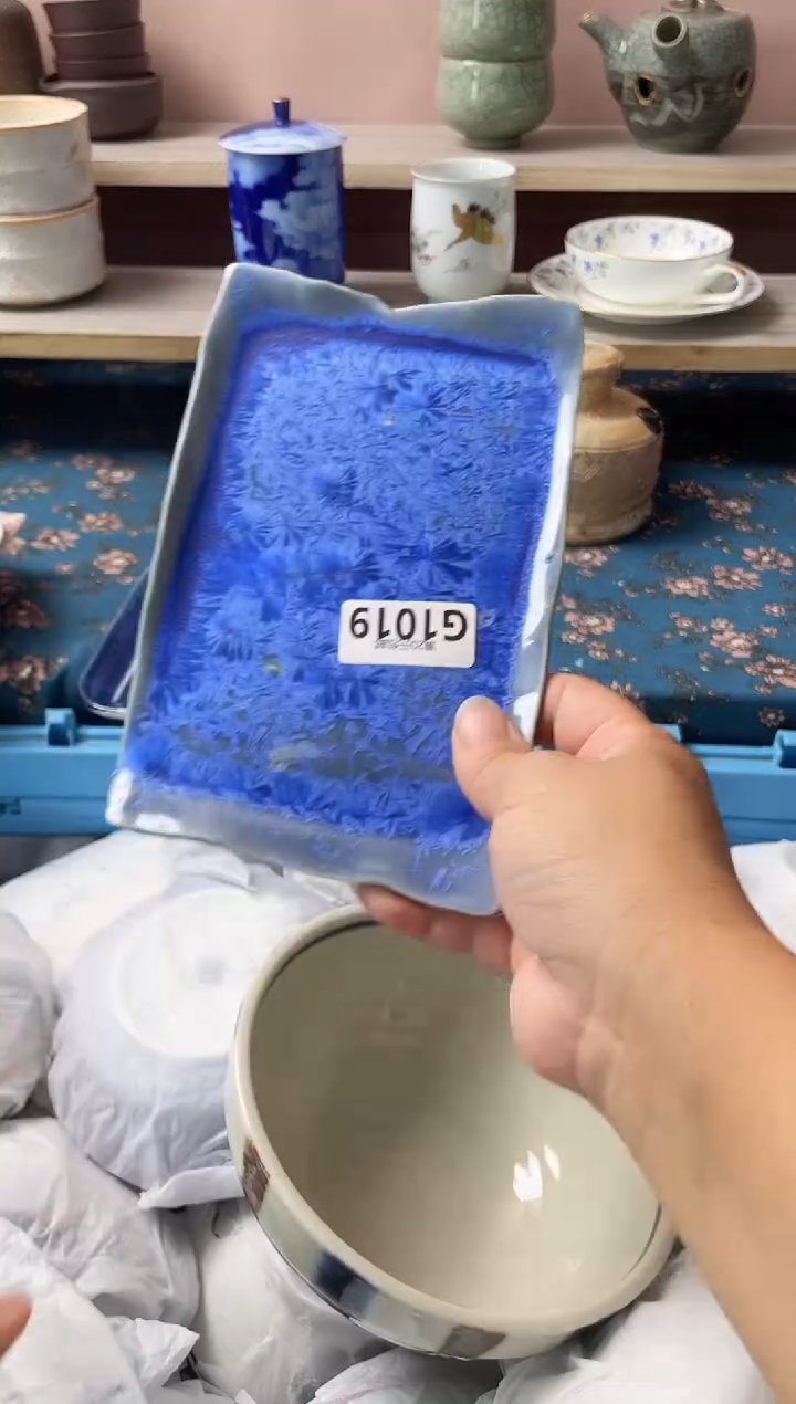 瓷片立*坦瓷器瓷器G1019