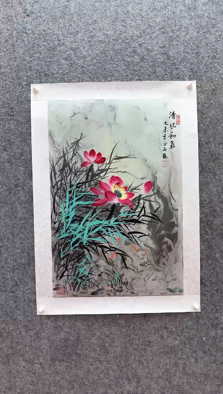 国画 长城丹青书画院高老师精品画作