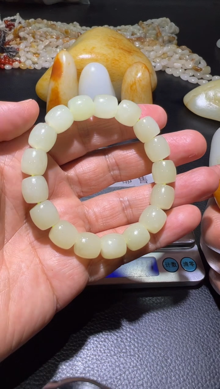 未镶嵌手链和田玉新疆和田玉 