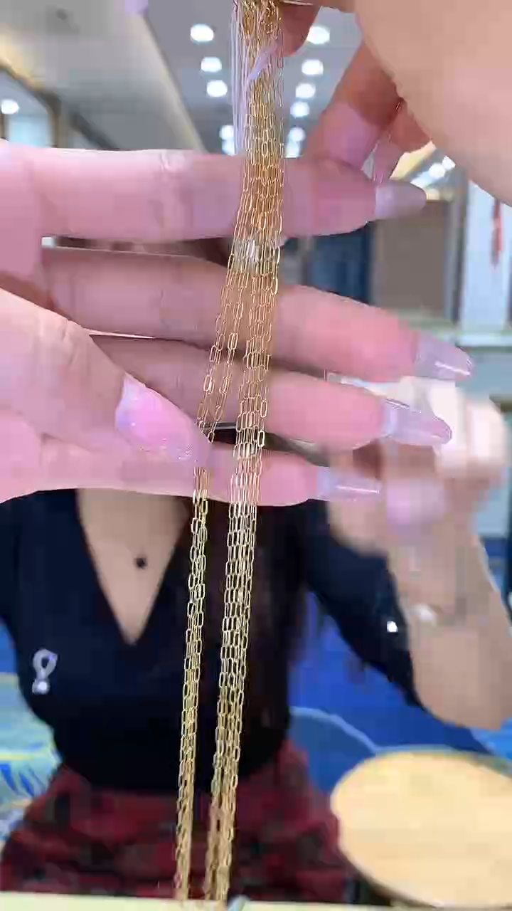 【闪购商品】18K金颈饰链子多样性发一条
