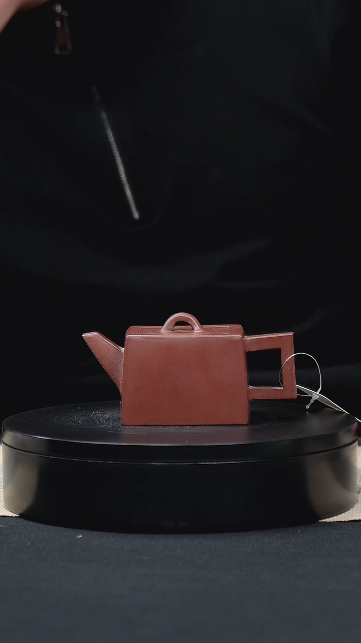 【闪购商品】紫砂茶壶052底槽清四方手工紫砂壶