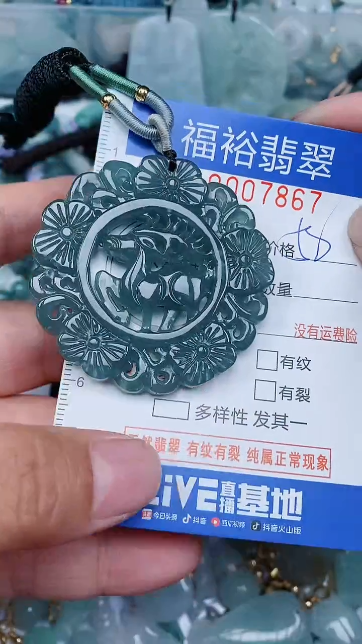 【闪购商品】翡翠颈饰未镶嵌...0007867