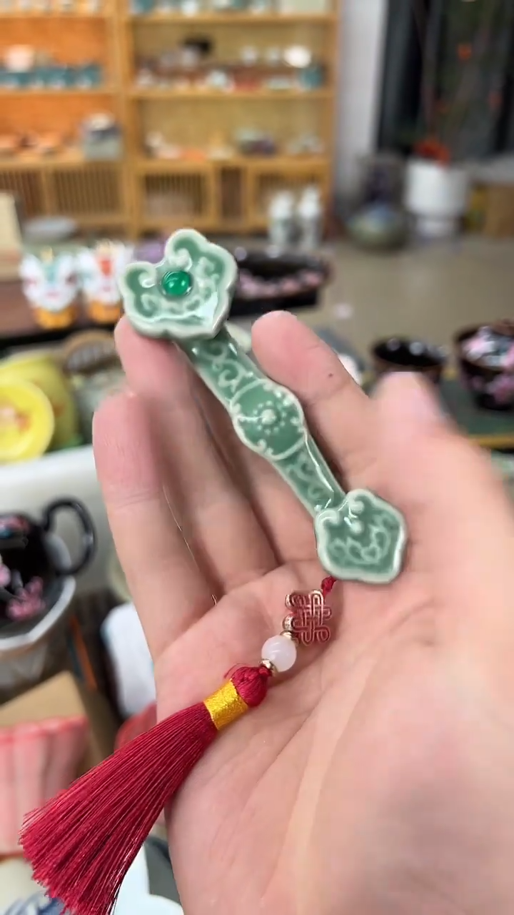 【闪购商品】青瓷如意摆件青瓷