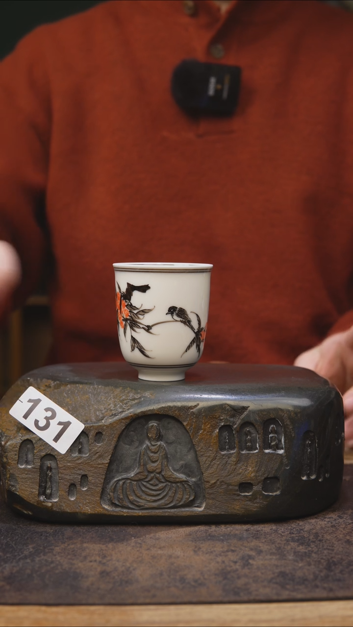 【闪购商品】贡老师手绘瓷茶杯131