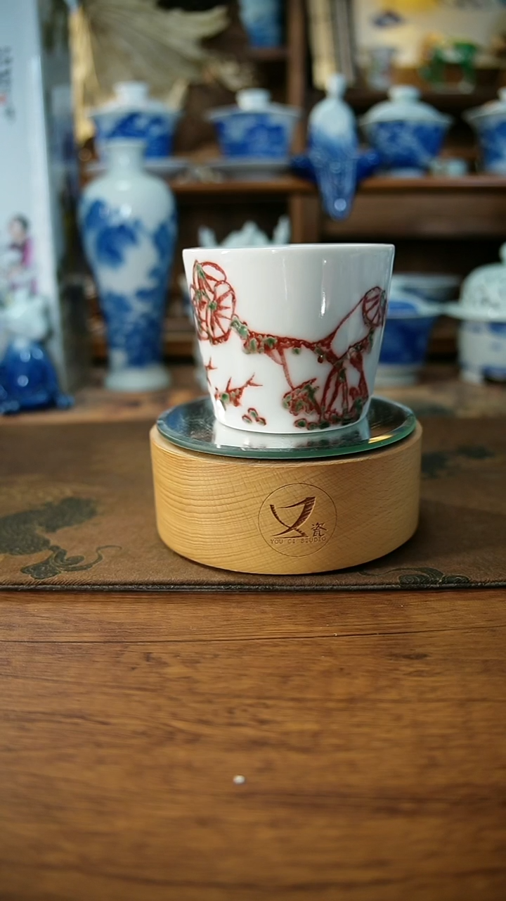 21景德镇手工手绘茶具