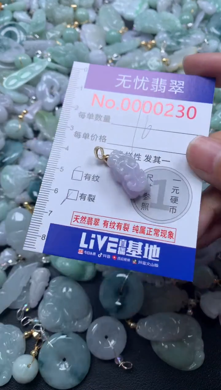 颈饰未镶嵌翡翠230