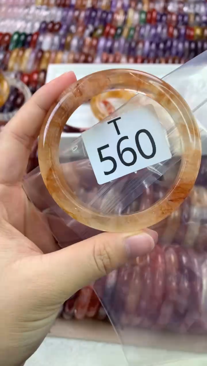 【闪购商品】水晶水晶手镯L未镶嵌560-62