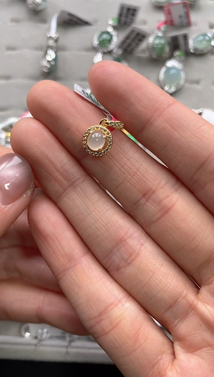 【闪购商品】翡翠戒指银S925镶嵌11111--1