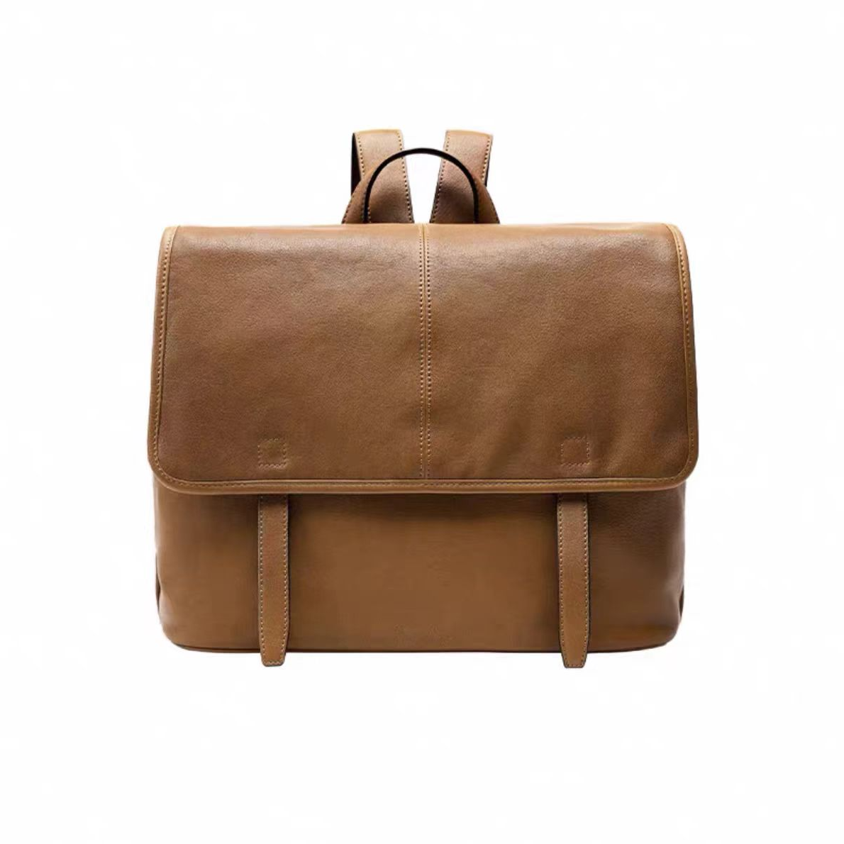 女包真真信使双肩包横版大象灰大号（816）