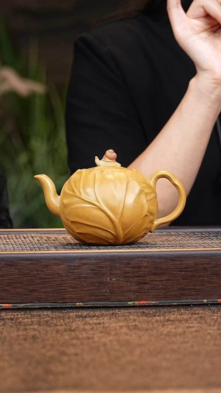 茶壶紫砂小鱼PHD贡段 百财 300cc 
