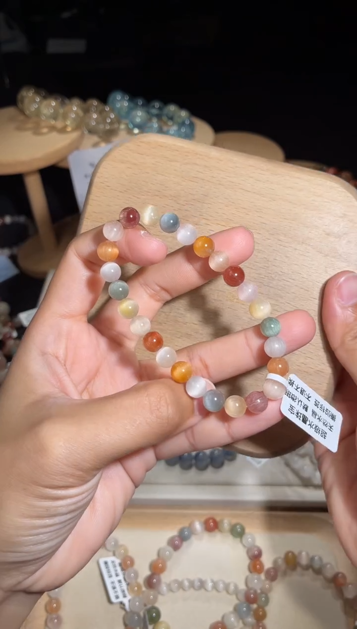 未镶嵌手链长石100号多样性发一DD7+