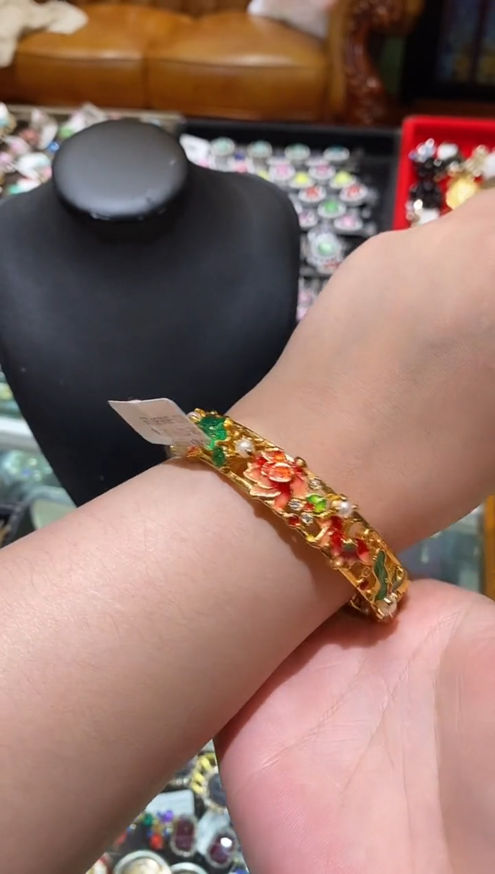 琉璃铜合金楚楚珠宝中古甄选不退换