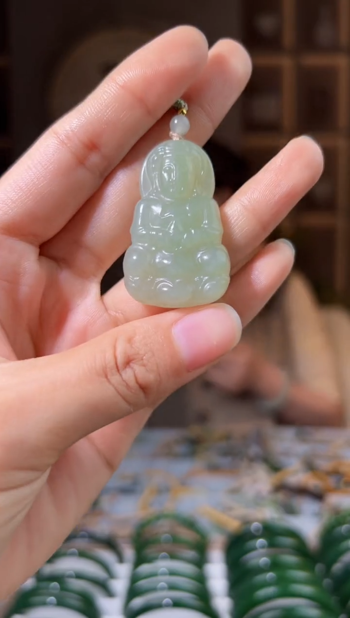 颈饰未镶嵌和田玉拍一发一，拍一发一