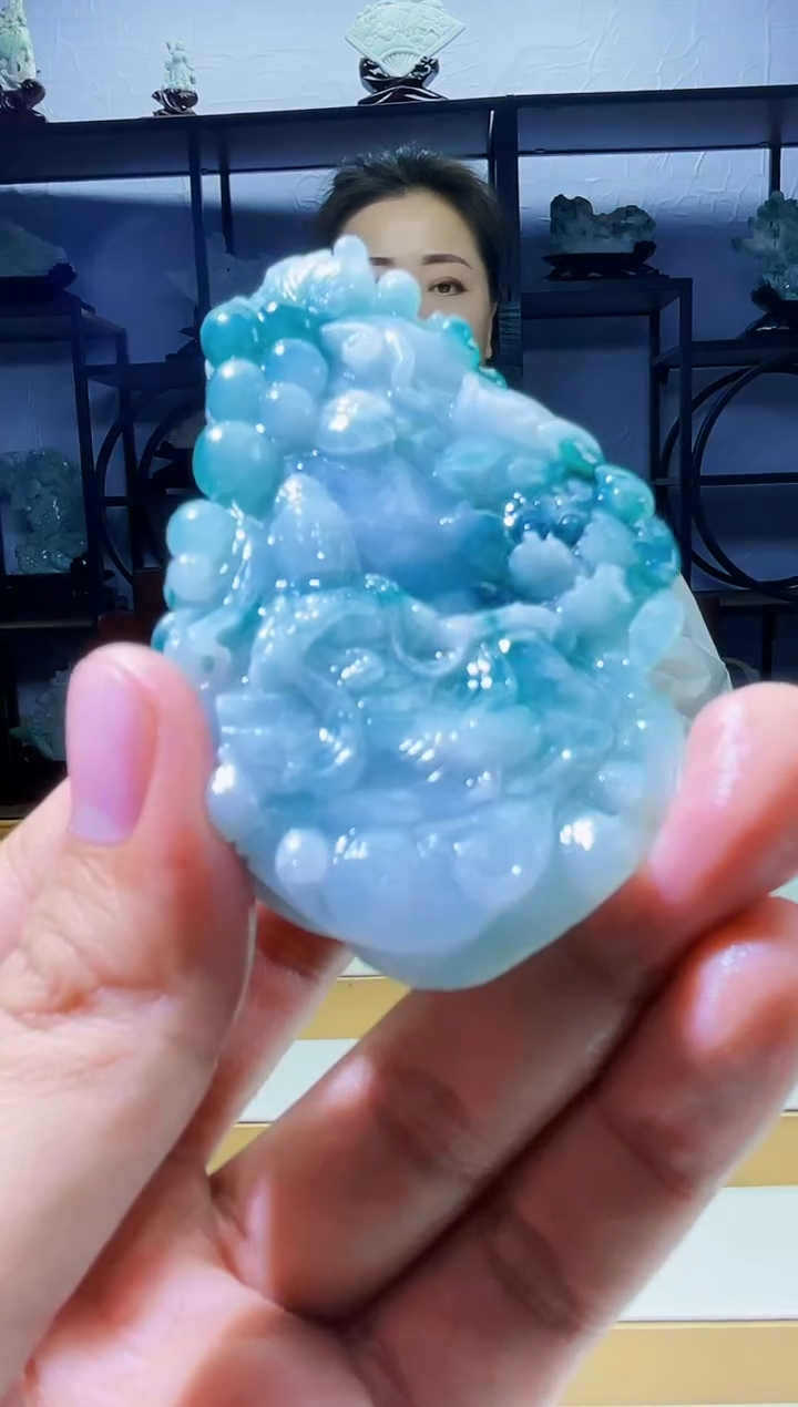 【闪购商品】定制翡翠未镶嵌毛货02030132