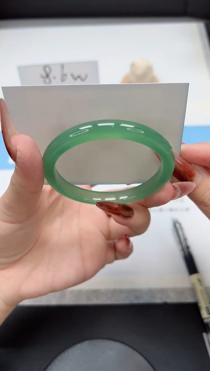 【闪购商品】玛瑙/玉髓手镯未镶嵌336/55.5晴水