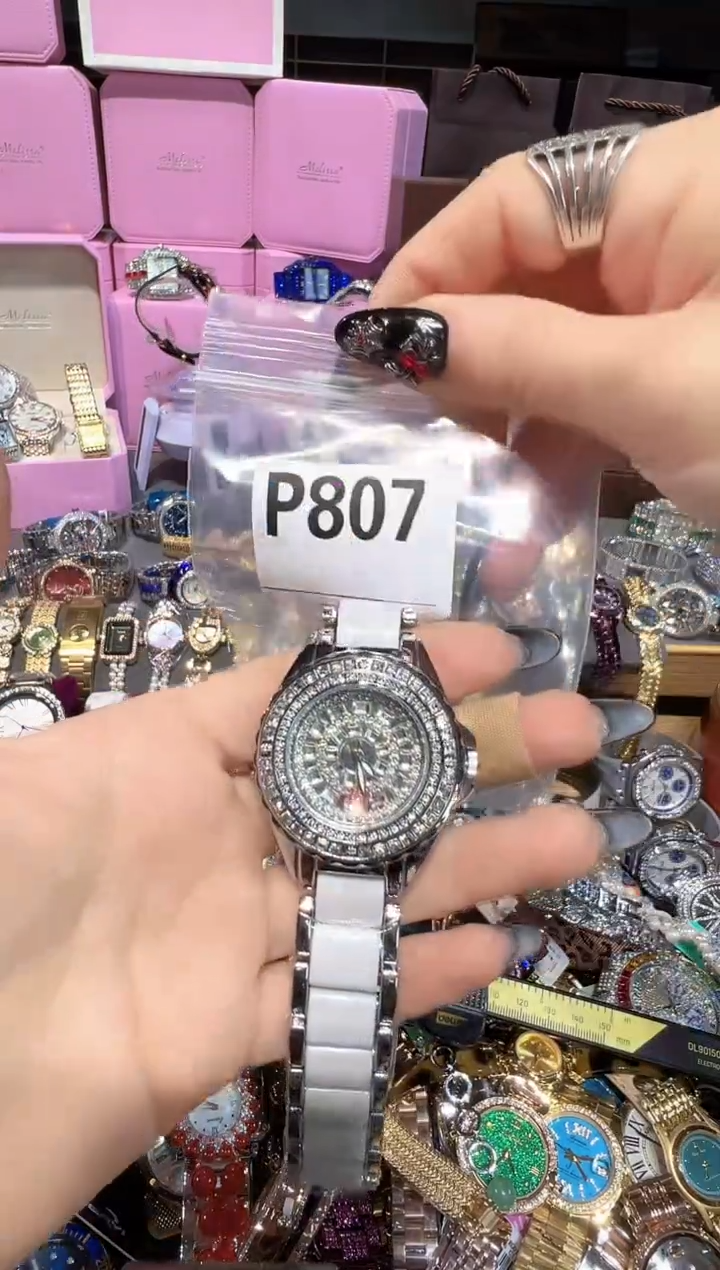 石英机芯不锈钢不锈钢直播定闪专用