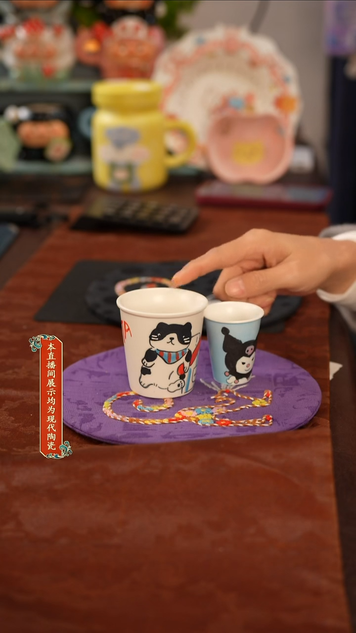 陶景德镇高温文创陶瓷小阿姨放福利