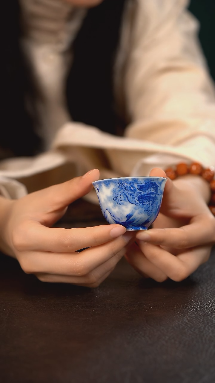 【闪购商品】杯仪贤堂宋龙一口杯