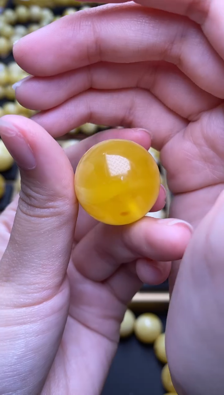 未镶嵌琥珀裸石大小姐珠宝114
