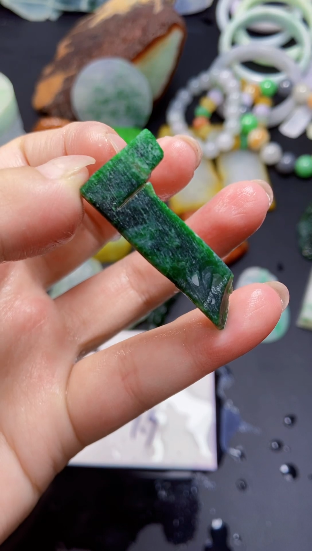 【闪购商品】翡翠颈饰未镶嵌123天然翡翠