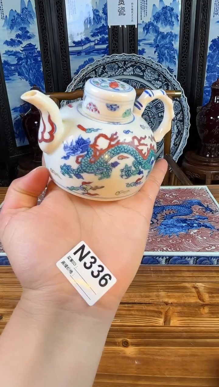 摆件景德镇陶瓷仿古摆件N336