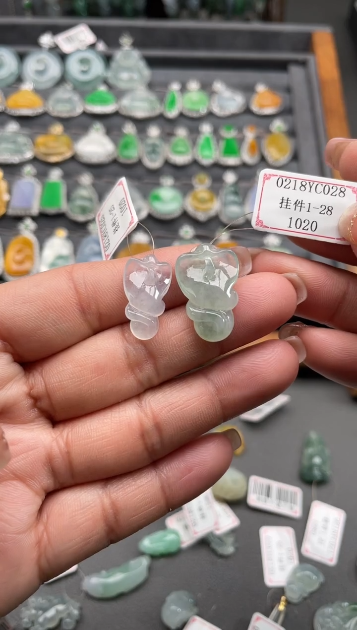 【闪购商品】翡翠挂件未镶嵌合集