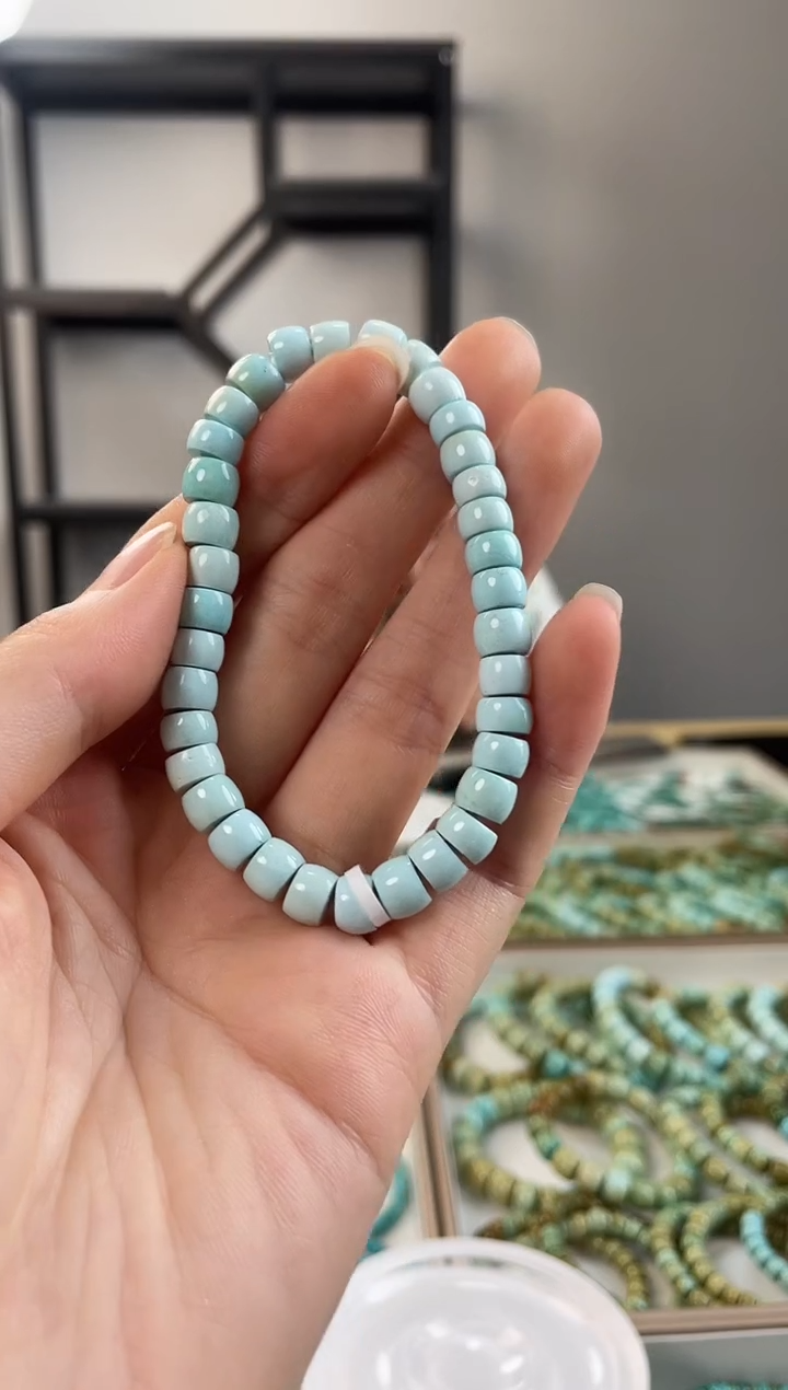 【闪购商品】绿松石珠宝奇石未镶嵌7+mm