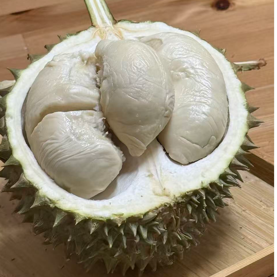 【甲比利】白玉珍珠马来西亚新鲜榴莲核大3-6斤甲比利马来西亚