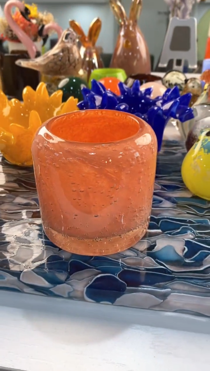 【闪购商品】琉璃慕忆家花瓶大号