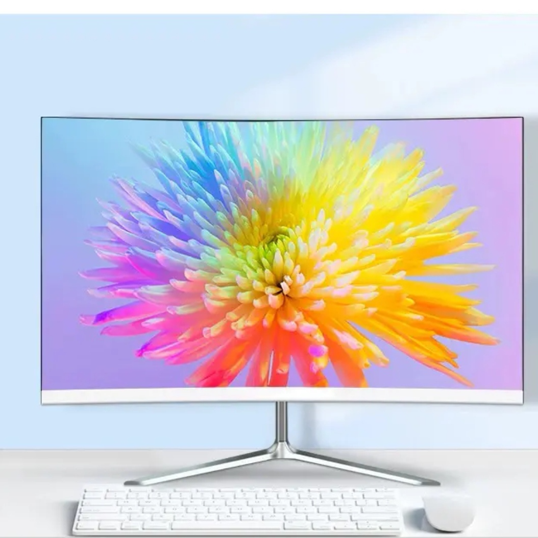  23.8- 24寸曲面无边框高刷护眼游戏办公作图显示器