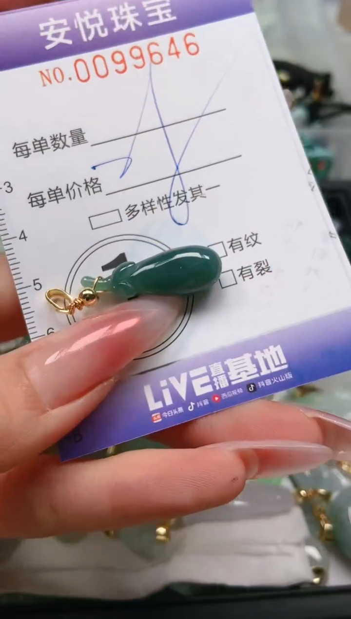 【闪购商品】翡翠颈饰未镶嵌闪购0099646