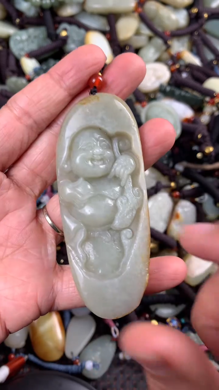 【闪购商品】和田玉颈饰未镶嵌多样性发货没有证书拍一发一有瑕