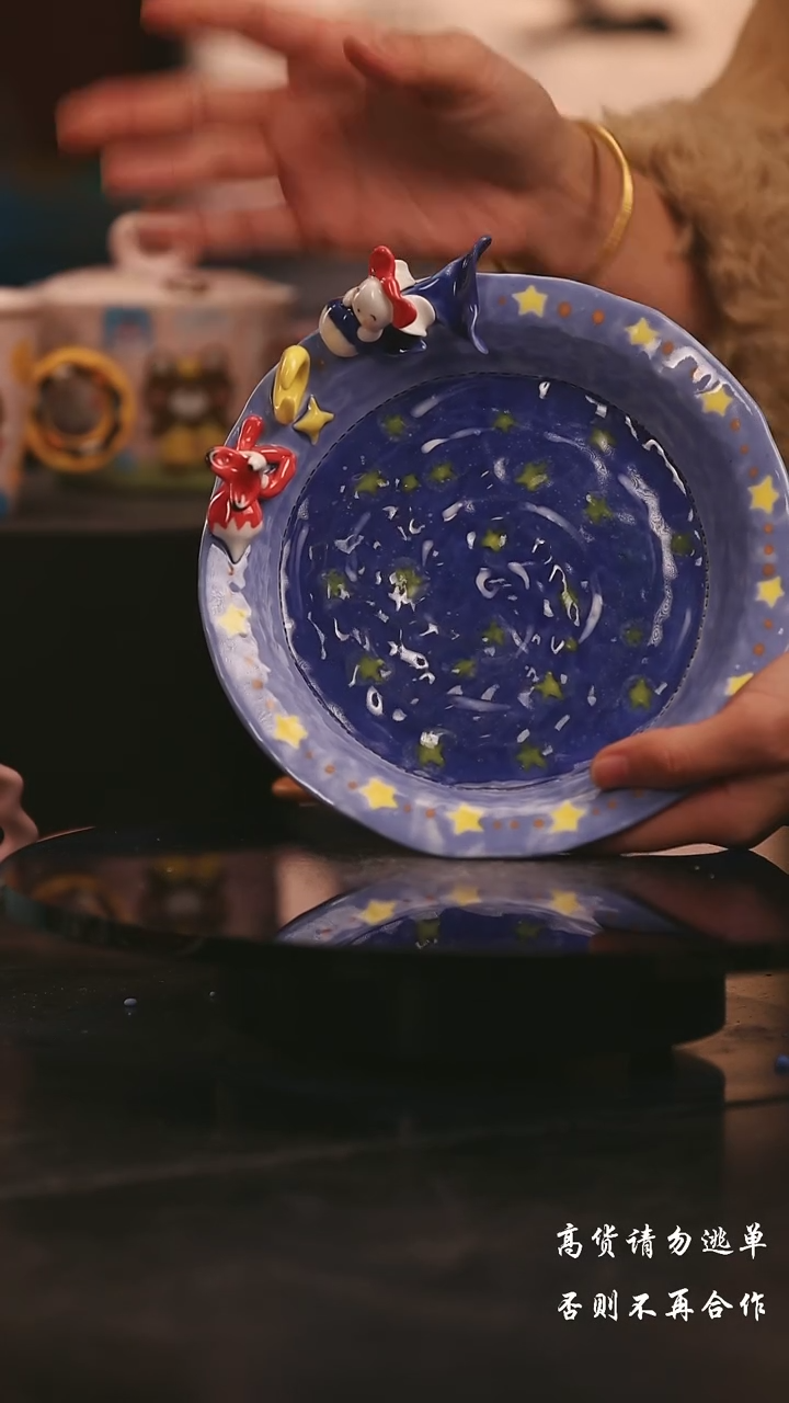 陶瓷景德镇可爱设计师款陶瓷 