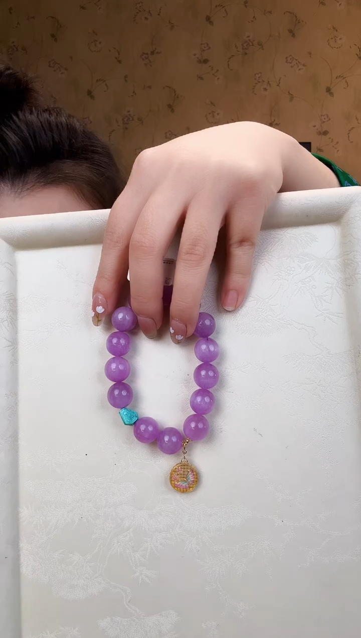 【闪购商品】锂辉石手串未镶嵌1210约14mm