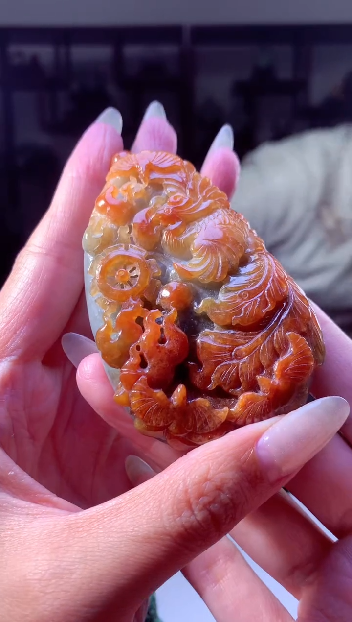 【闪购商品】定制翡翠未镶嵌挂件发货（拍一发一）