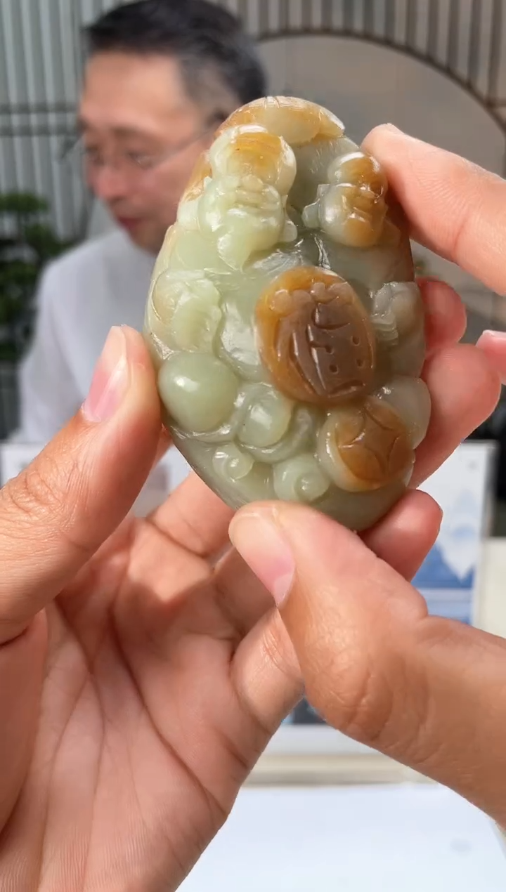 【闪购商品】定制和田玉和田玉（多样性拍一发一带证）400123