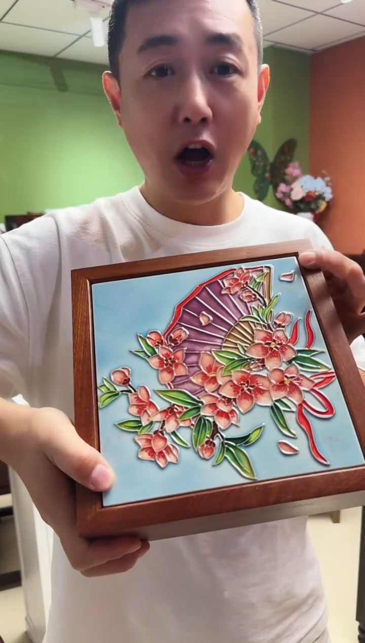 陶瓷梅?干果盒 备注现货图