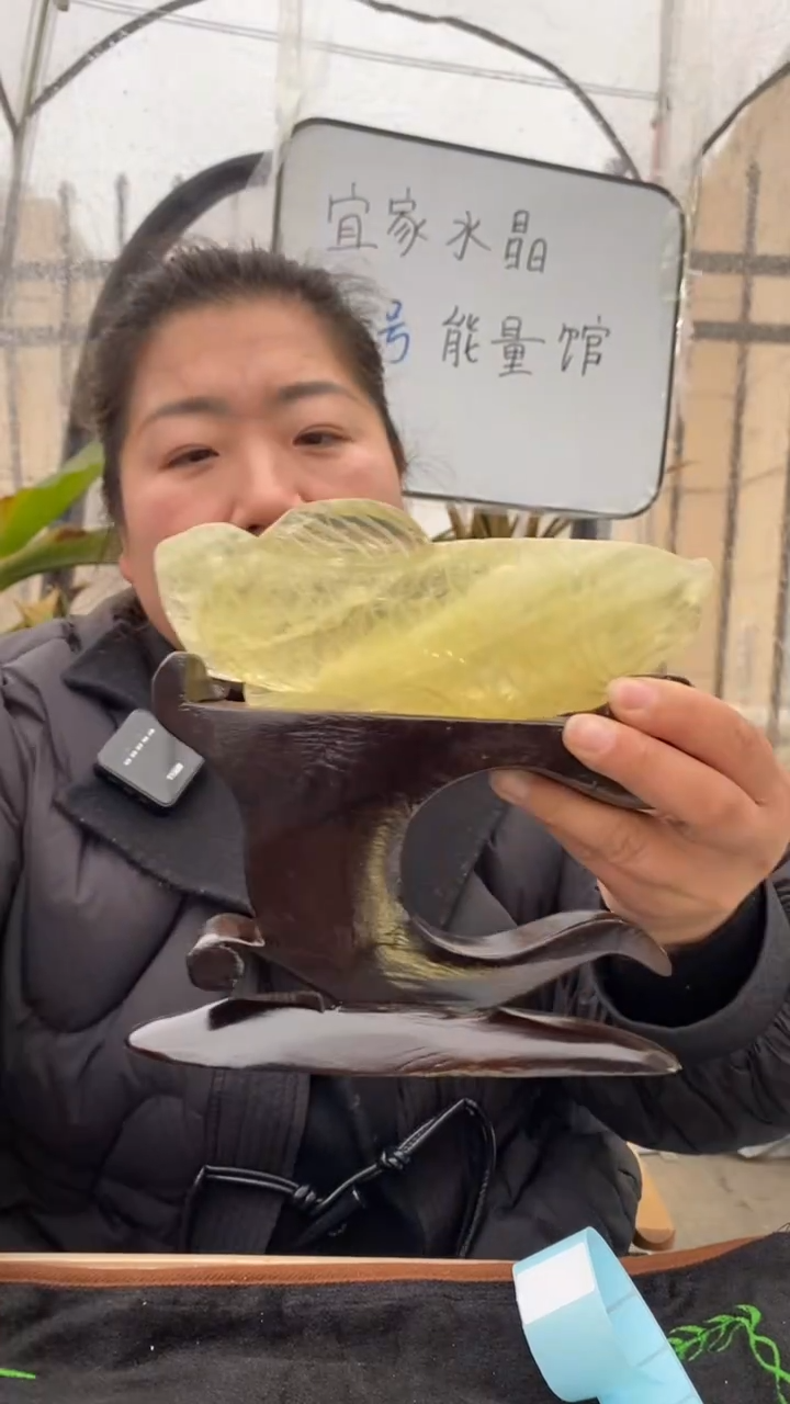 【闪购商品】黄晶金龙鱼未镶嵌黄水晶金龙鱼D03
