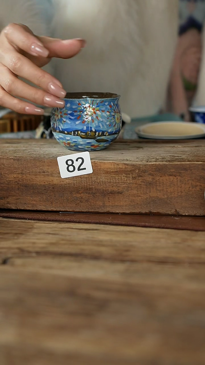 【闪购商品】瓷片石一设计师手作系列/油画风