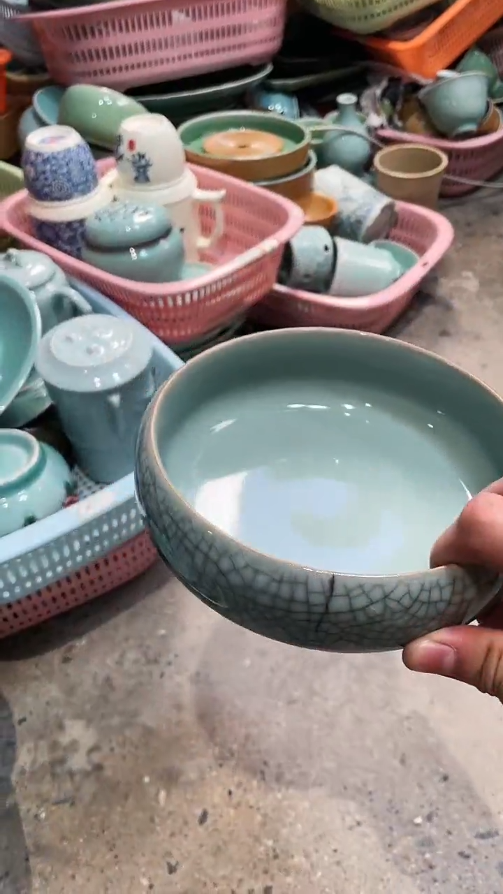 【闪购商品】特价 微瑕 慧仙青瓷