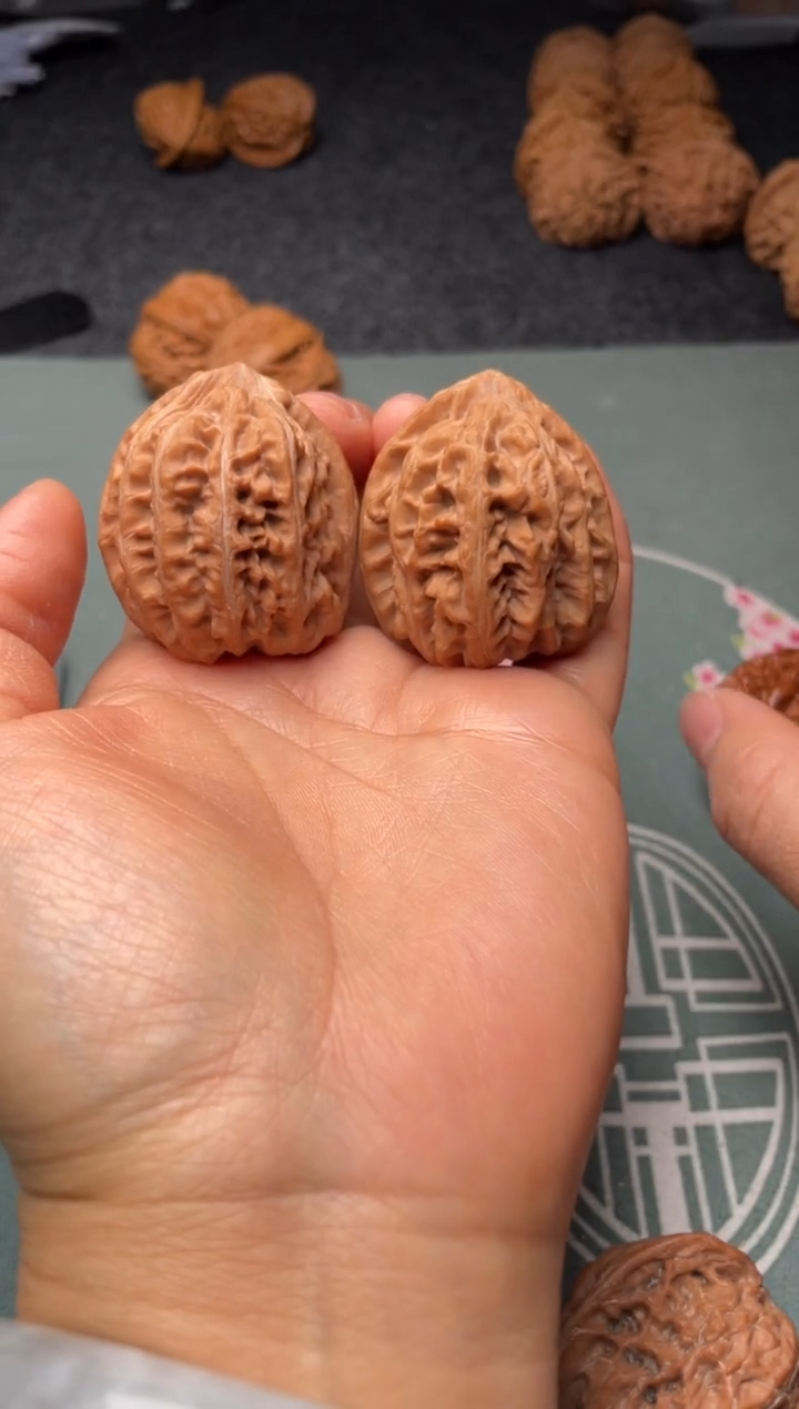 把件文玩核桃w216  三阳谷 37尺