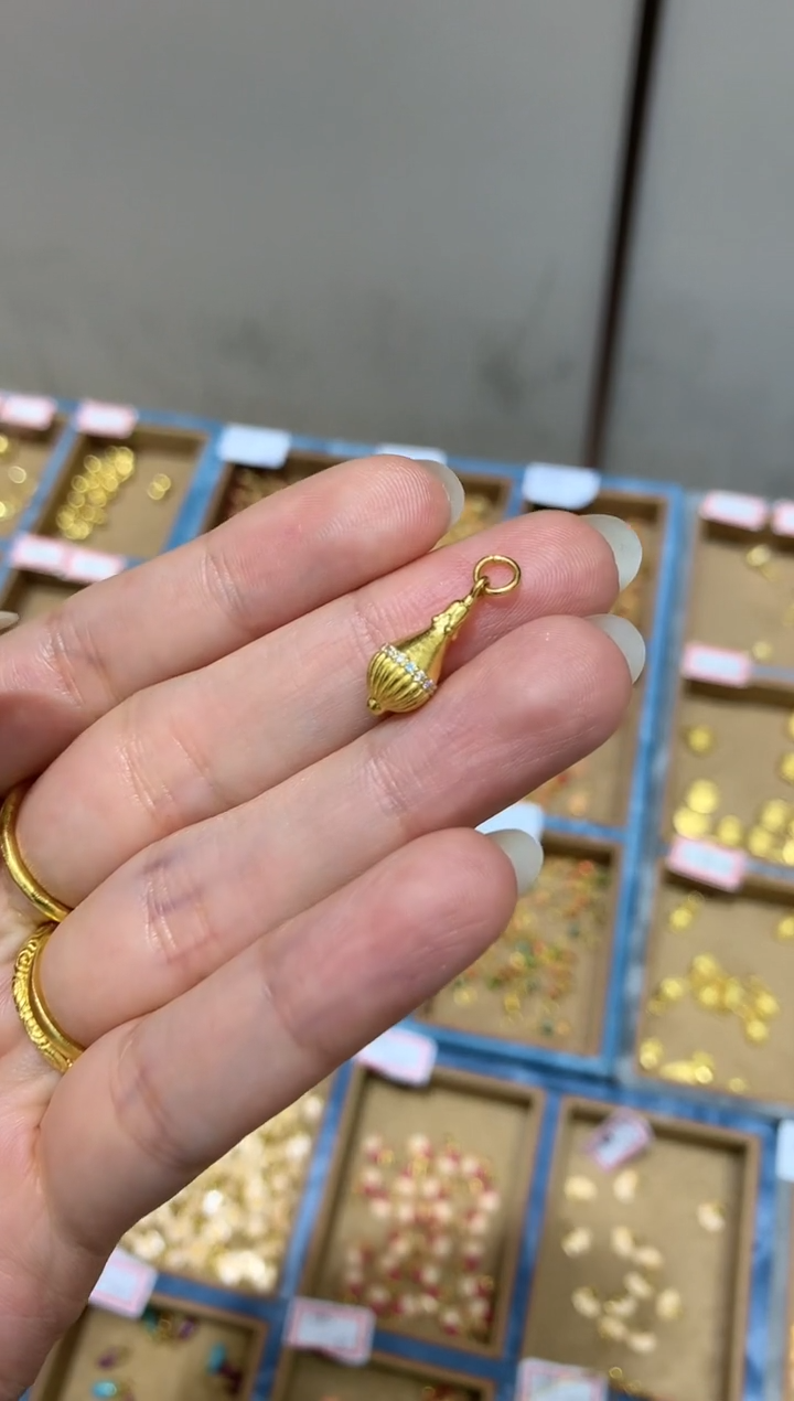 【闪购商品】定制足金吊坠(不含链)W410|2224