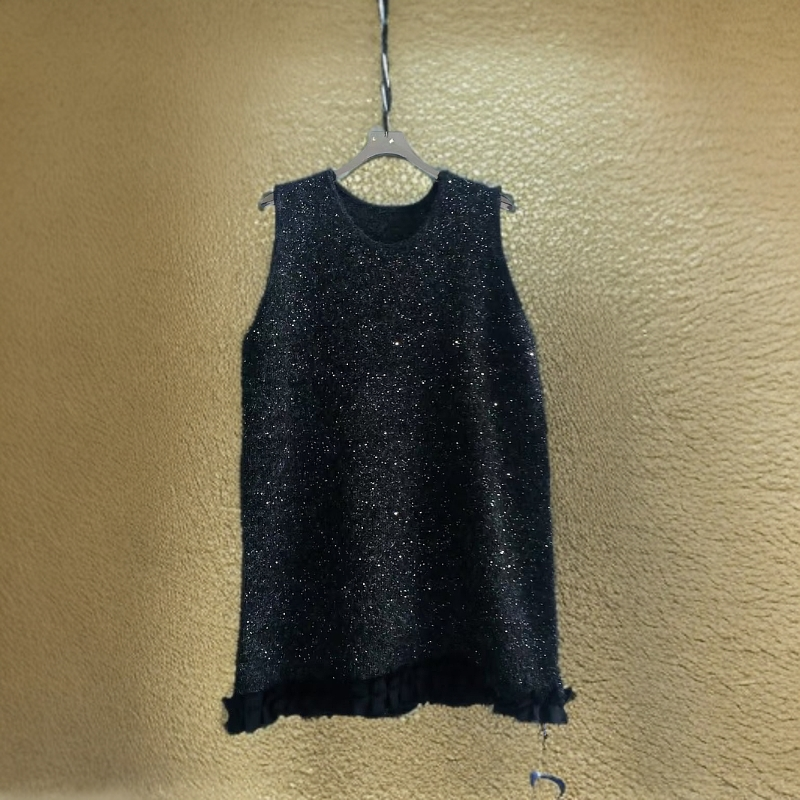 媛媛家推荐款百搭时尚连衣裙无袖宽松