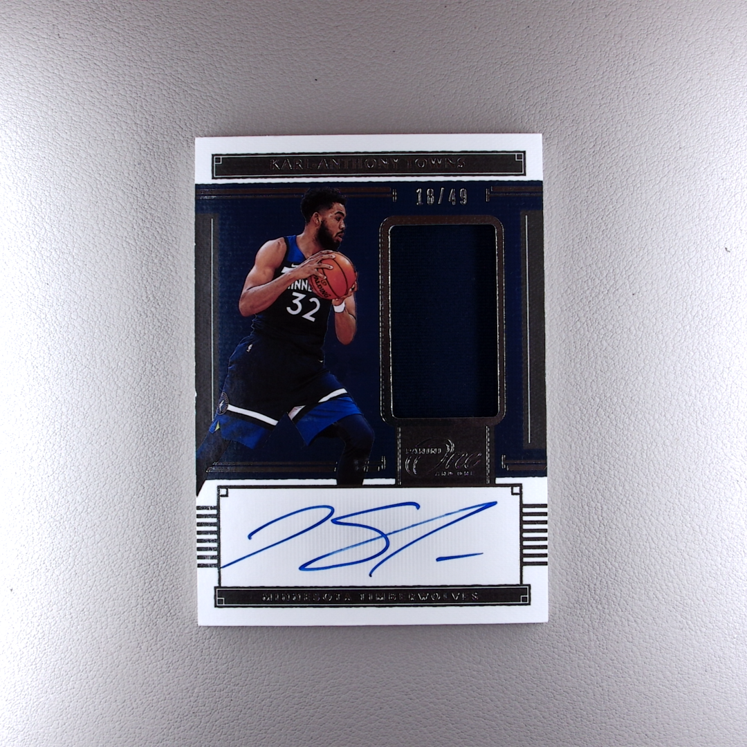 安东尼唐斯 49编 ONE 帕尼尼NBA国宝手提签字球星卡