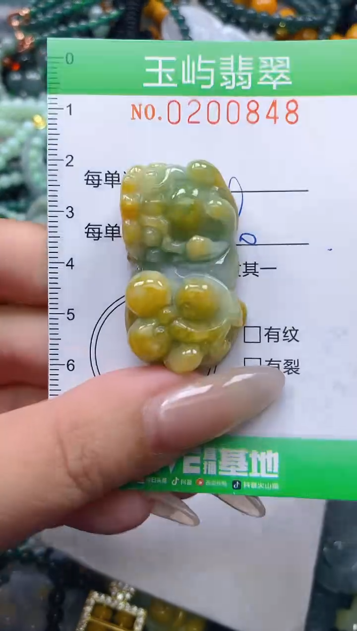 颈饰未镶嵌翡翠耿**河闪购0200848
