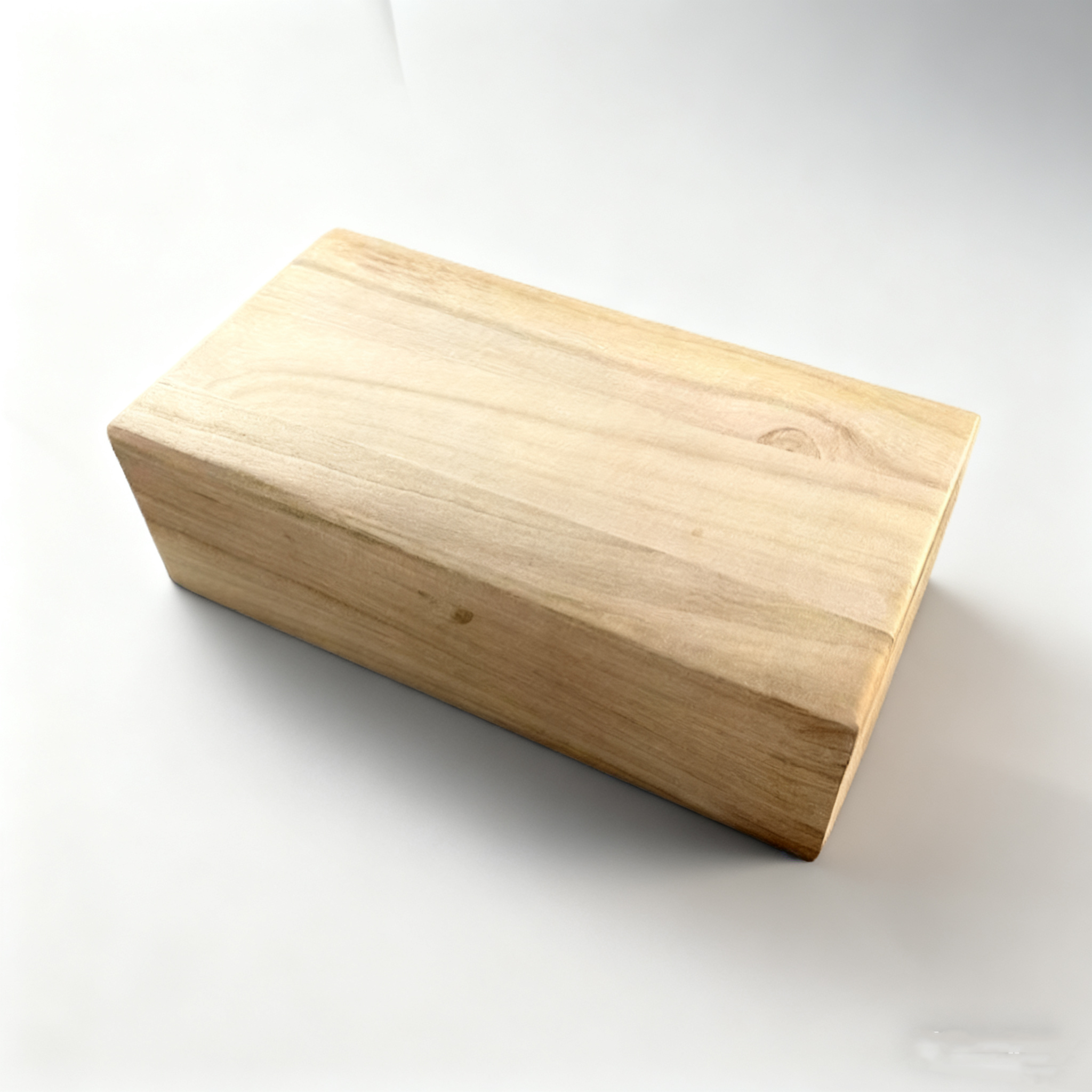 磁吸木盒收纳盒长方形实木翻盖盒木质储物证件收藏盒木盒子-小