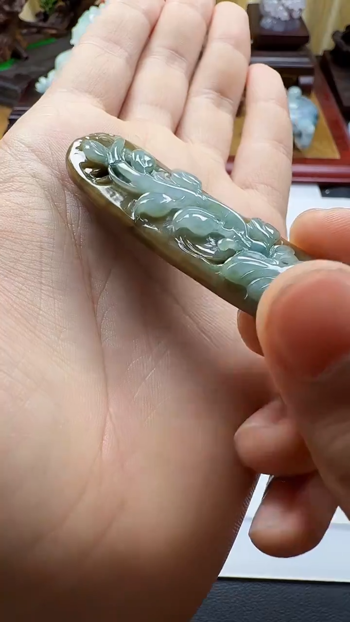 吊坠(不含链)未镶嵌翡翠1