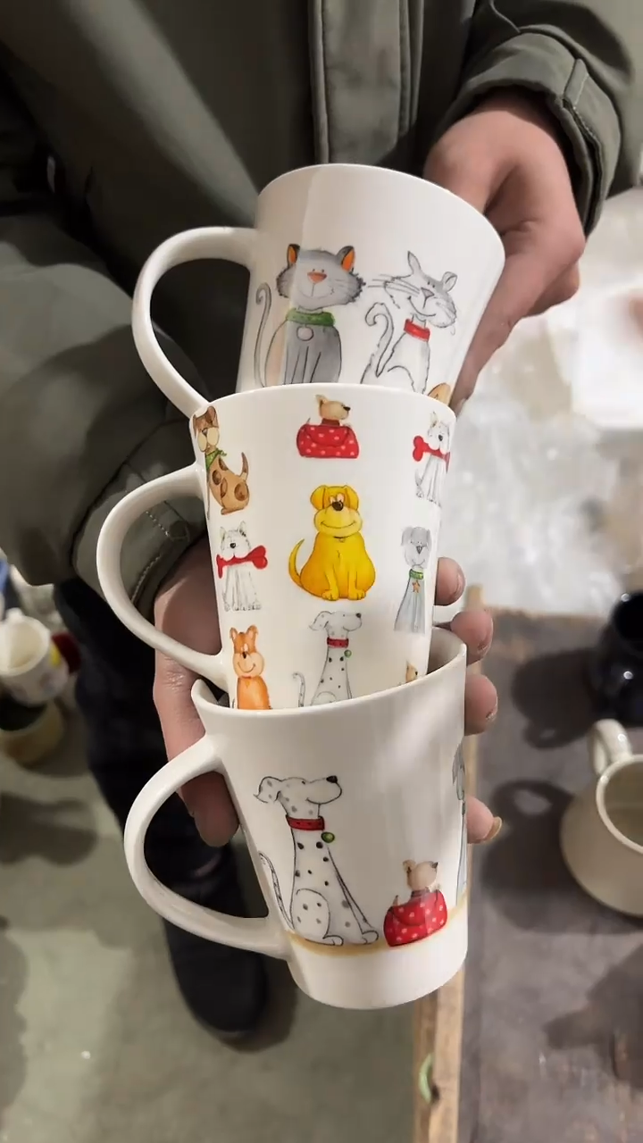 【闪购商品】家湖高温陶瓷杯 微瑕