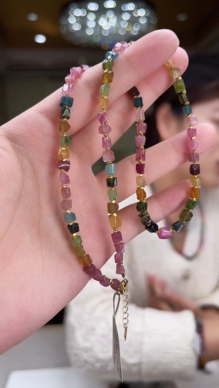 未镶嵌/碧玺项链多样性发货