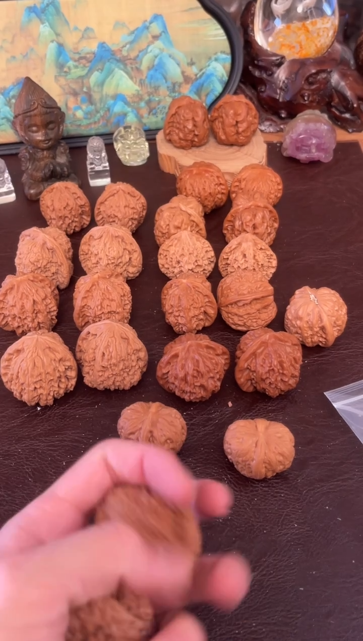 吊坠猴头核桃大蒜头